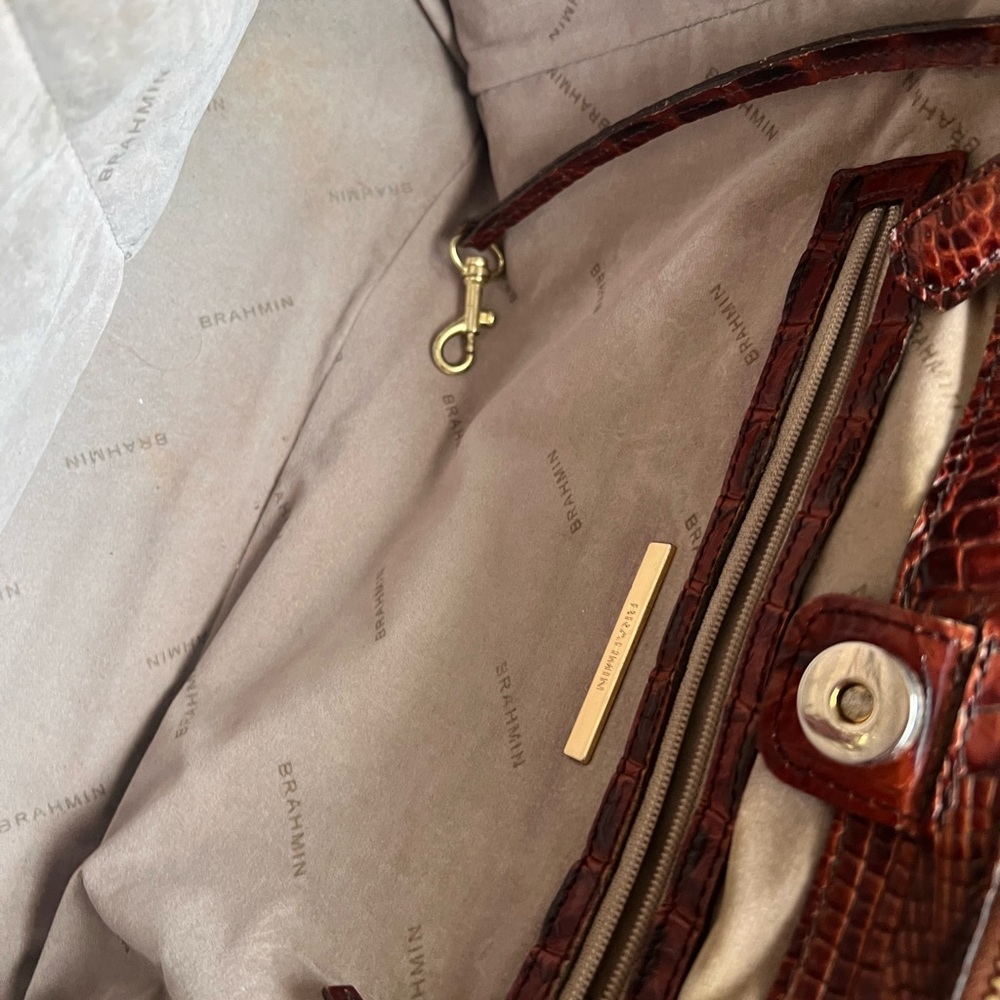 Brahmin Large LINCOLN Satchel - Picture 11 of 13